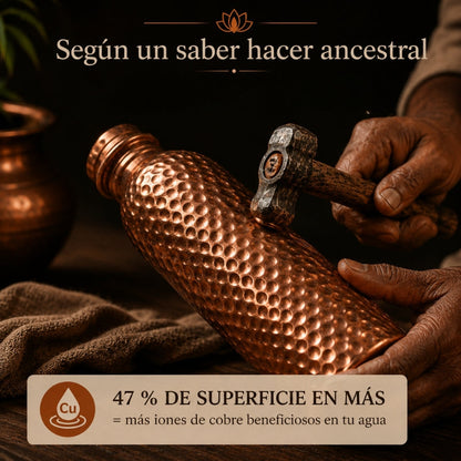 Botella de Cobre – Cobreva | Agua Purificada Naturalmente, Sin Plástico