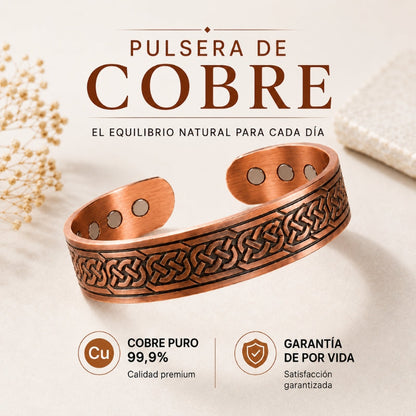 Pulsera de Cobre Puro Cobreva